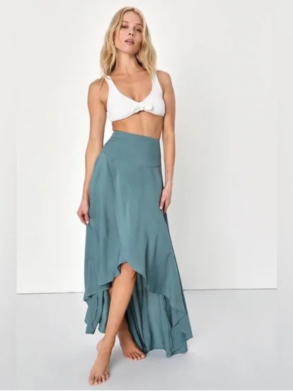 O’Neill Ambrosia High Low Maxi Skirt
